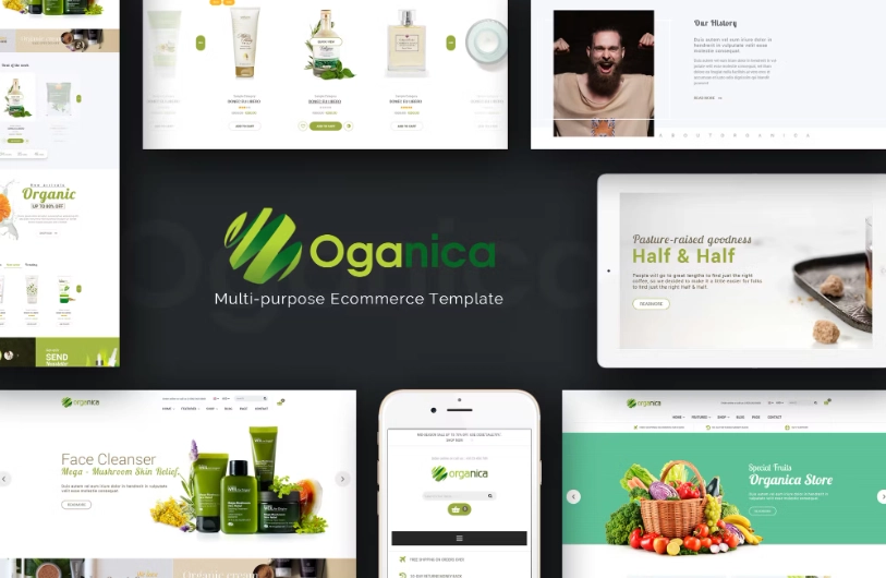 Organica Responsive WooCommerce WordPress Theme 1.5.9 GPL Theme