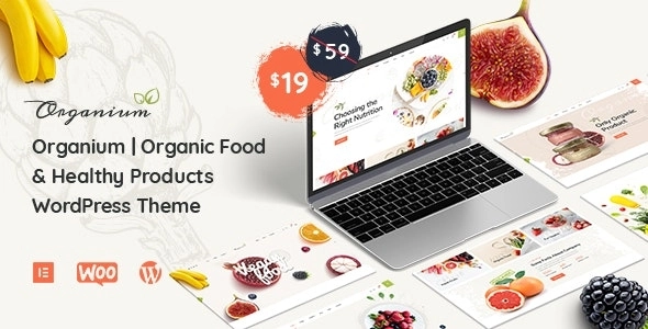 Organium | Healthy Organic Food Woocommerce Theme 1.0 GPL Theme
