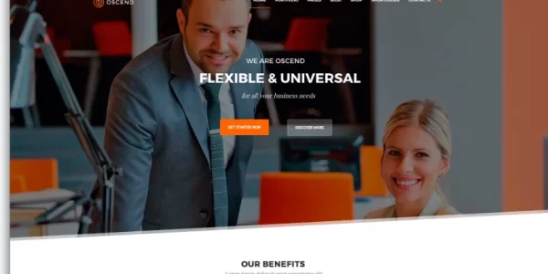 Oscend pluse WordPress Theme 2.3.6 GPL Theme