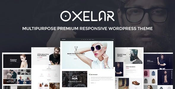 Oxelar Fashion Responsive WordPress Theme 1.2.1 GPL Theme