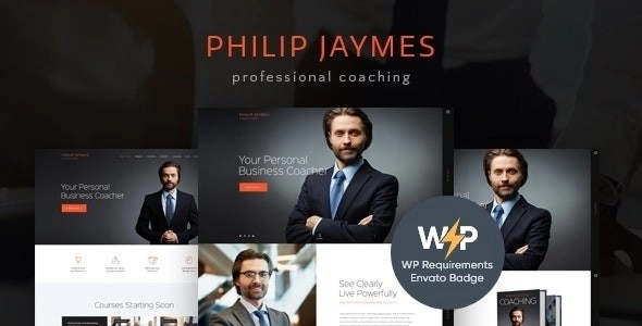 PJ | Life Business Coaching WordPress Theme 3.0 GPL Theme
