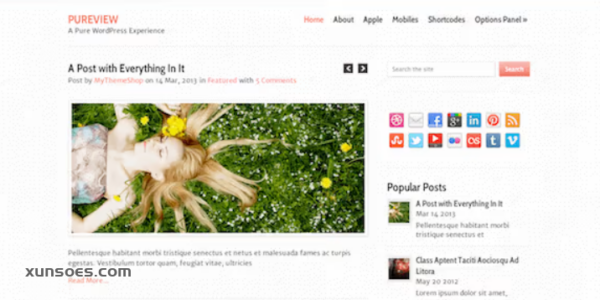 OboxThemes Depth WordPress Theme 1.2.5 GPL Theme