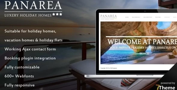 Panarea – Holiday WordPress Theme for Holiday Houses 1.09 GPL Theme