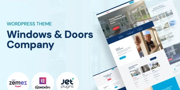 Panex Windows and Doors WordPress Theme 1.0.1 GPL Theme