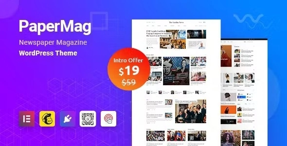 PaperMag News Magazine WordPress Theme 1.0.0 GPL Theme