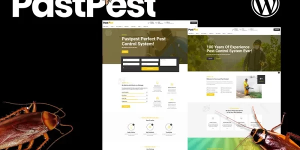 Pastpest | Pest exterminator WordPress Theme 1.0.0 GPL Theme