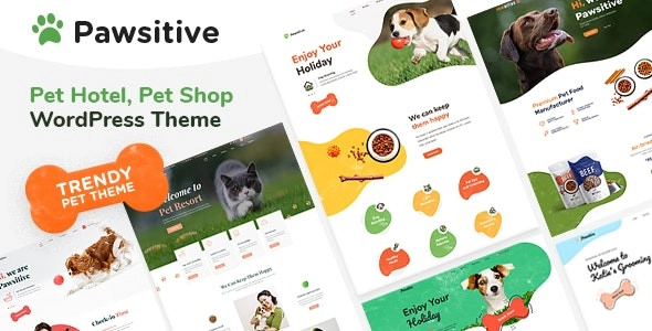 Pawsitive Pet Care Pet Shop 1.2.2 GPL Theme