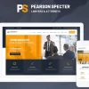 Pearson Specter Stylish Lawyer Legal Advisor WordPress Theme 1.0.7 GPL Theme