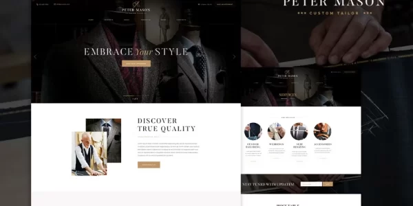 Peter Mason 1.2.3 GPL Theme