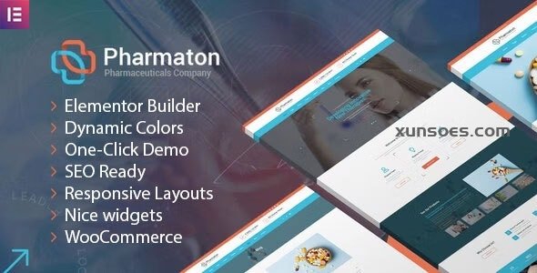 Pharmaton Medical and Pharmacy WordPress Theme 1.0.2 GPL Theme