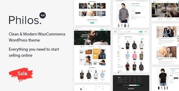 Philos Responsive WooCommerce WordPress Theme 5.5 GPL Theme