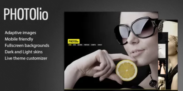 Photolio Photography 2.1.1 GPL Theme