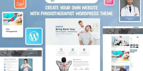 Physiotherapist WordPress Theme 1.0.0 GPL Theme