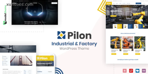 Pilon Industrial Factory WordPress Theme 1.5 GPL Theme