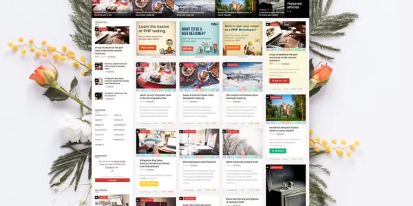 Pin = Pinterest Style Membership News Blog Theme 5.9 GPL Theme