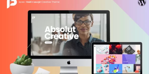 Pisces Multi Concept Creative Theme 2.4.0 GPL Theme