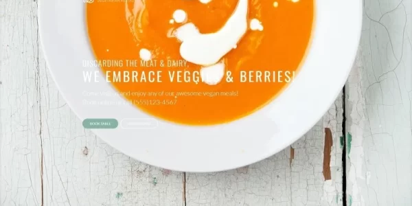 Plantables Vegetarian Restaurant WordPress Theme 1.0.0 GPL Theme