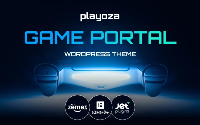 Playoza eSports, Game Portal WordPress Theme 1.0.1 GPL Theme