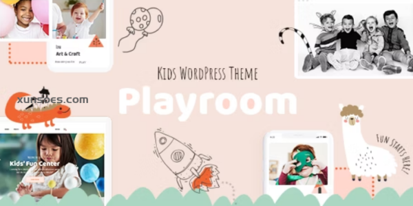 Playroom Kids Kindergarten Theme 1.3 GPL Theme