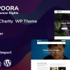 Poora Fundraising Charity WordPress Theme 1.0 GPL Theme