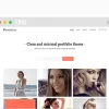 Portfolio Minimal Portfolio WordPress Theme 1.2.2 GPL Theme
