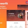 Powerfit Fitness and Gym Responsive WordPress Theme 1.5.1 GPL Theme