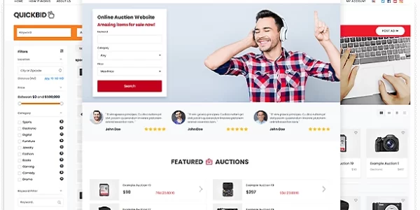 PremiumPress Auction Theme 10.3.0 GPL Theme
