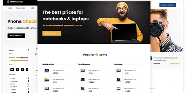 PremiumPress Price Comparison Theme 10.3.0 GPL Theme