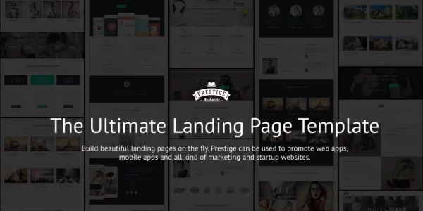 Prestige Multi Purpose WordPress Landing Pages 1.3.6.1 GPL Theme
