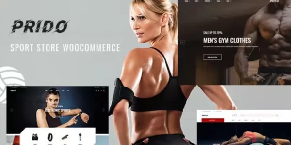 Prido – Sport Store WooCommerce Theme 1.0.2 GPL Theme