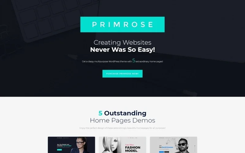Primrose Multipurpose WordPress Theme 1.0.0 GPL Theme