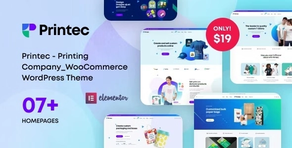 Printec Printing Company WooCommerce WordPress Theme 1.1.0 GPL Theme