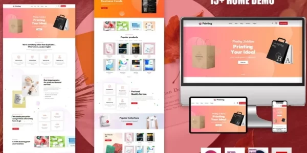 Printing – Elementor Print Shop WordPress Theme 1.1 GPL Theme