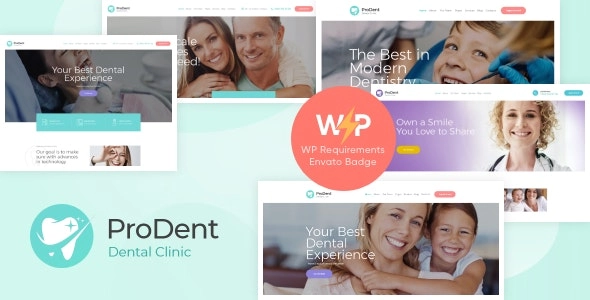 ProDent | Dental Clinic Healthcare Doctor WordPress Theme + Elementor + RTL 1.5.9 GPL Theme