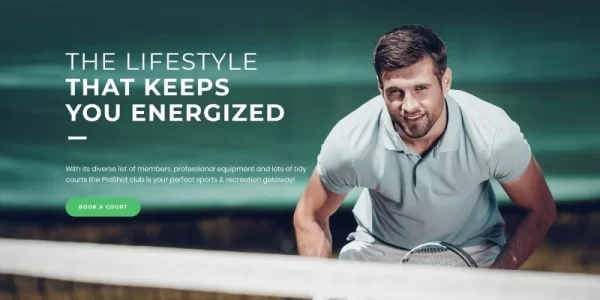 ProShot Tennis Club Responsive WordPress Theme 1.0.0 GPL Theme