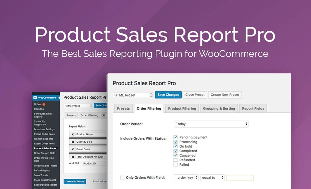 Product Sales Report Pro for WooCommerce Pro 2.2.49 GPL Plugins