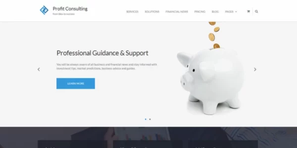 Profit – WordPress Accounting Theme 1.6.5 GPL Theme