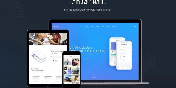 Prostart Startup Corporate WordPress Theme 1.1.3 GPL Theme