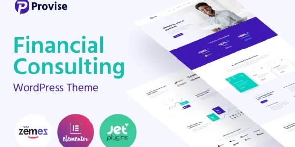 Provise Special Financial Consulting WordPress Theme 1.0.0 GPL Theme