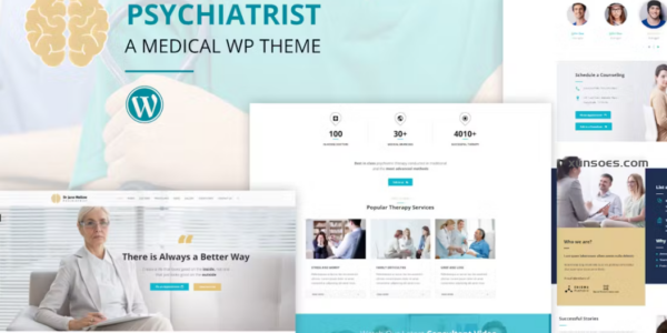 Psychology – Counseling WordPress Theme 2.8 GPL Theme