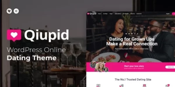 Qiupid WordPress Dating Theme 1.3 GPL Theme