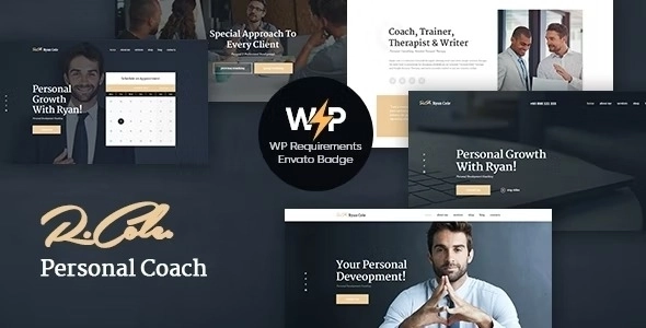 R.Cole | Life Business Coaching WordPress Theme 1.3.9 GPL Theme