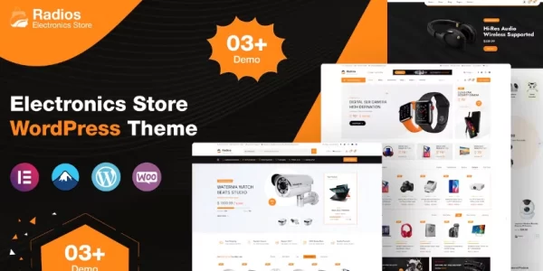 Radios Electronics Store WooCommerce Theme 1.1 GPL Theme