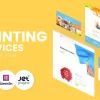 Rainbow’s Colors Painting Company Responsive WordPress Theme 1.0.0 GPL Theme