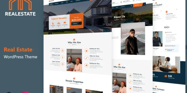 RealEstate Real Estate WordPress Theme 1.0.0 GPL Theme