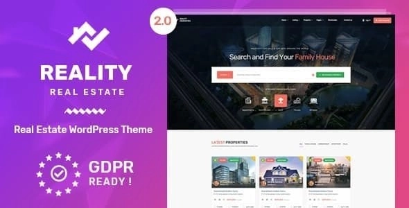 Reality | Estate Multipurpose WordPress Theme 2.5.9 GPL Theme