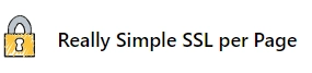 Really Simple SSL Per Page 2.0.17 GPL Plugins