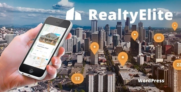 RealtyElite Real Estate Property Sales WordPress Theme 1.0.0 GPL Theme
