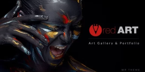 Red Art | Artist Portfolio 2.8 GPL Theme
