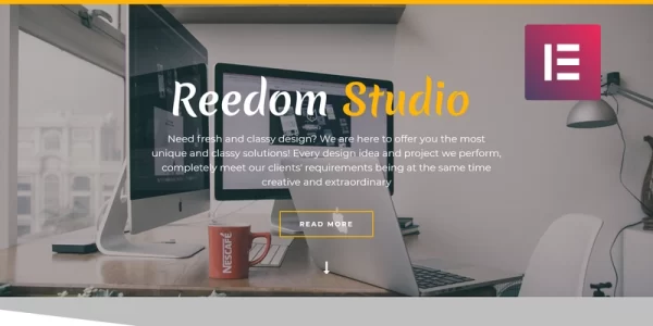 Reedom Web Design Studio Multipurpose Minimal WordPress Elementor Theme WordPress Theme 1.0.0 GPL Theme
